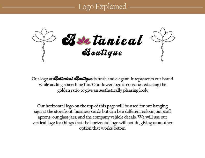 botanical boutique brand guide6